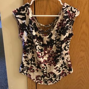 Guess cap sleeve t shirt